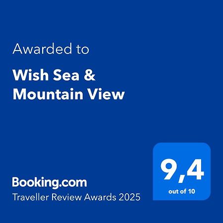 Wish Sea & Mountain View Villa Stalós Exteriör bild