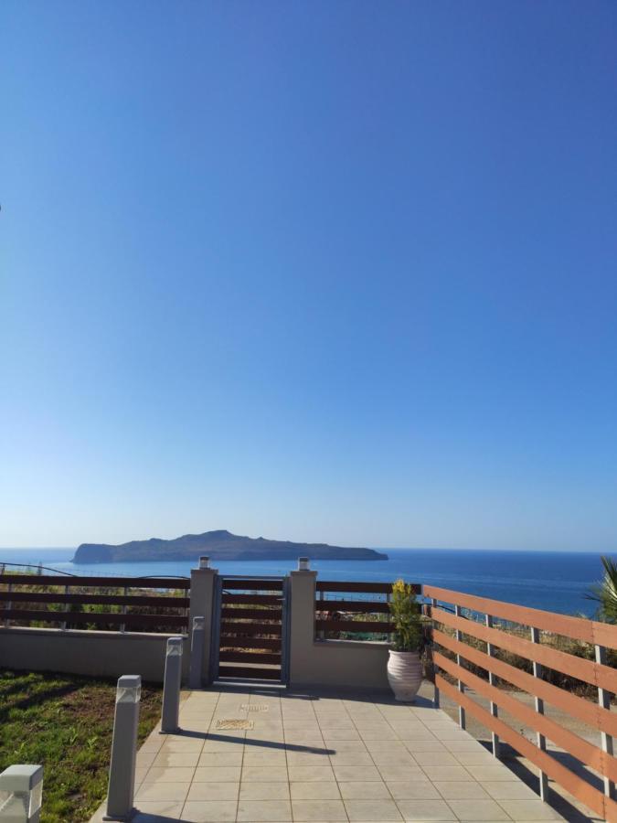 Wish Sea & Mountain View Villa Stalós Exteriör bild